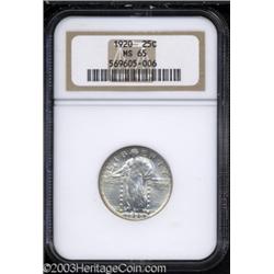1920 25C MS65 NGC.
