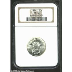 1924 25C MS67 NGC.
