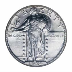 1924-S 25C MS64 Full Head NGC.