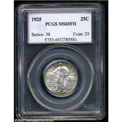 1925 25C MS65 Full Head PCGS.