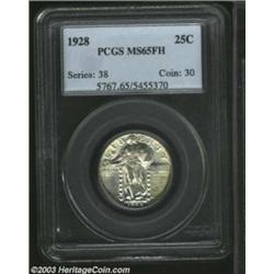 1928 25C MS65 Full Head PCGS.