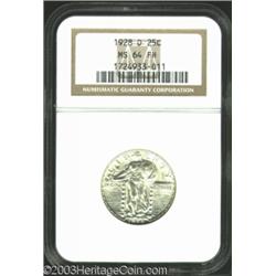 1928-D 25C MS64 Full Head NGC.