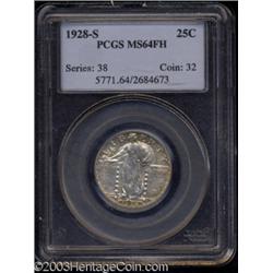 1928-S 25C MS64 Full Head PCGS.