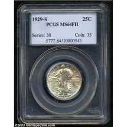 1929-S 25C MS64 Full Head PCGS.