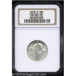 1929-S 25C MS64 Full Head NGC.