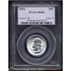 1932 25C MS66 PCGS.