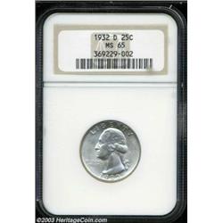 1932-D 25C MS65 NGC.