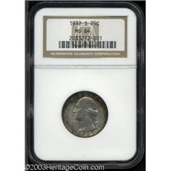 1932-S 25C MS64 NGC.