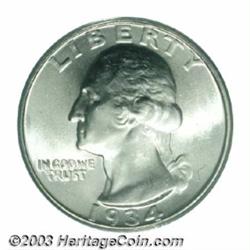 1934 25C Doubled Die MS66 PCGS.