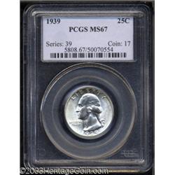 1939 25C MS67 PCGS.