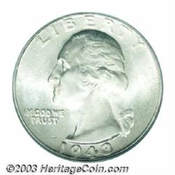 1943-S 25C Doubled Die MS64 PCGS.