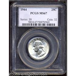 1944 25C MS67 PCGS.