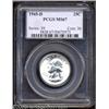 Image 1 : 1945-D 25C MS67 PCGS.