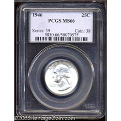 1946 25C MS66 PCGS.