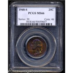 1948-S 25C MS66 PCGS.