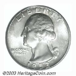 1953-D 25C MS67 PCGS.