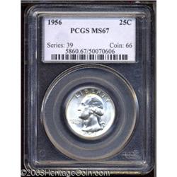 1956 25C MS67 PCGS.