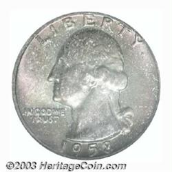 1958-D 25C MS68 NGC.