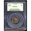 Image 1 : 1869 1C PR64 Red PCGS.