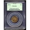Image 1 : 1872 1C PR64 Red and Brown PCGS.