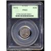 Image 1 : 1872 3CN PR63 PCGS.