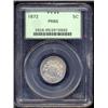 Image 1 : 1872 5C PR65 PCGS.