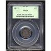 Image 1 : 1872 10C PR64 PCGS.
