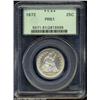 Image 1 : 1872 25C PR61 PCGS.