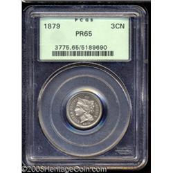 1879 3CN PR65 PCGS.
