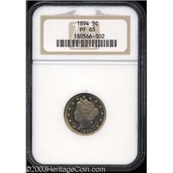 1894 5C PR65 NGC.