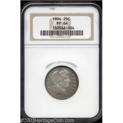 1894 25C PR64 NGC.
