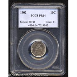 1902 10C PR64 PCGS.