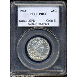 1902 25C PR61 PCGS.