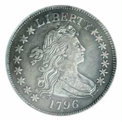 1796 50C 15 Stars Re-Engraved, Damaged, NCS.