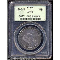 1806/5 50C XF45 PCGS.