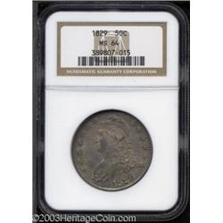 1829 50C MS64 NGC.