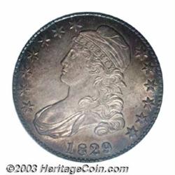 1829/7 50C MS64 PCGS.