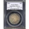 Image 1 : 1834 50C Small Date, Small Letters MS63 PCGS.