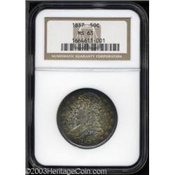 1837 50C MS63 NGC.