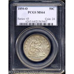 1850-O 50C MS64 PCGS.