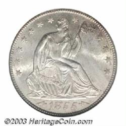 1855-O 50C Arrows MS65 NGC.