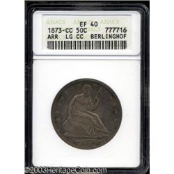1873-CC 50C Arrows XF40 ANACS.