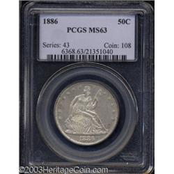 1886 50C MS63 PCGS.