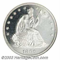 1860 50C PR67 Cameo NGC.