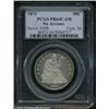 Image 3 : 1873 50C No Arrows, Closed 3 PR64 Cameo PCGS.