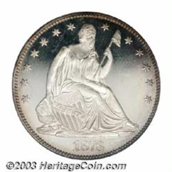 1873 50C No Arrows PR66 Deep Cameo PCGS.