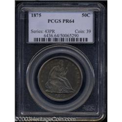 1875 50C PR64 PCGS.