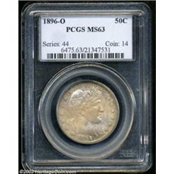 1896-O 50C MS63 PCGS.