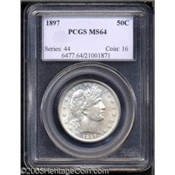 1897 50C MS64 PCGS.