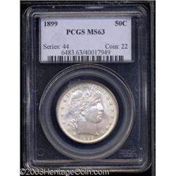 1899 50C MS63 PCGS.